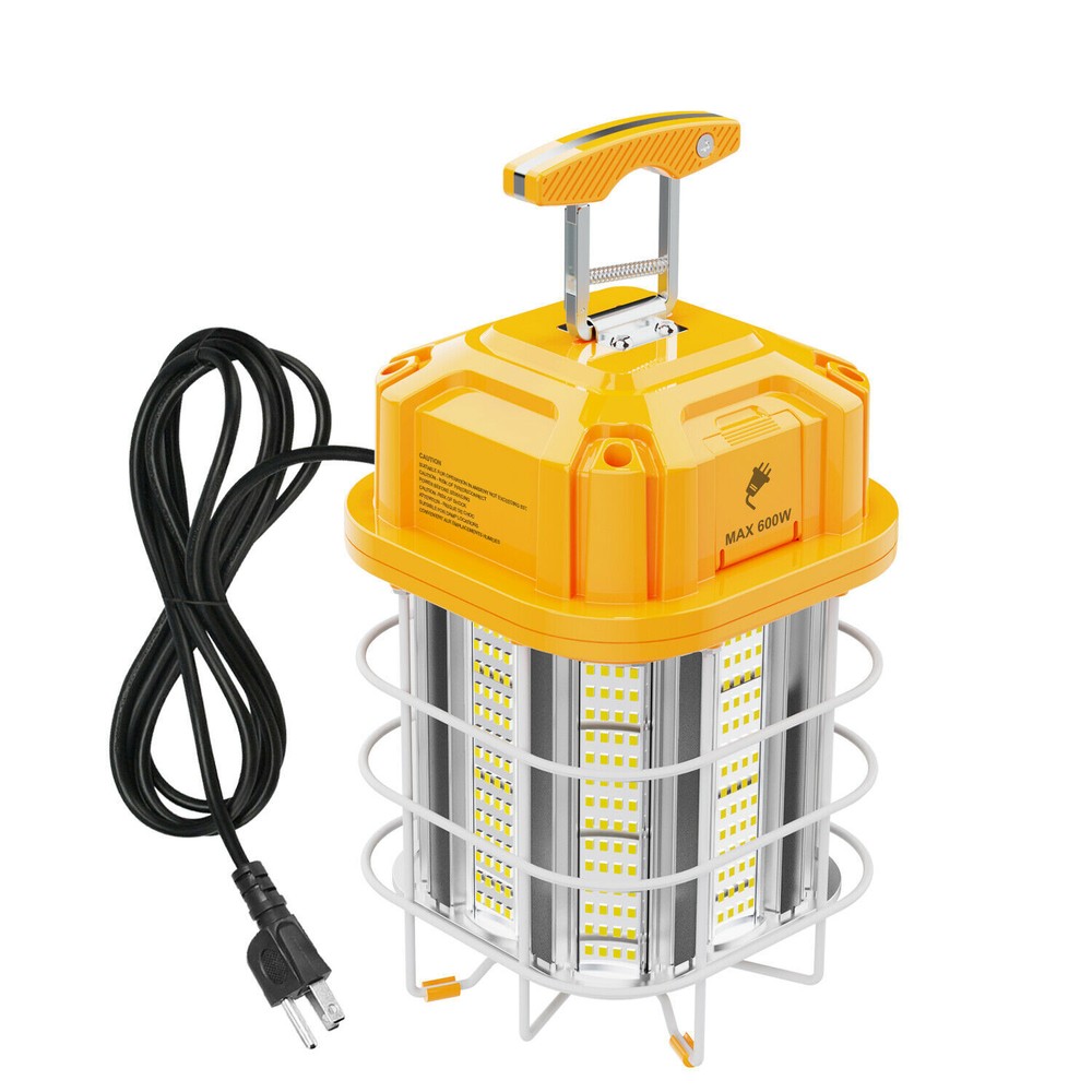 LED Temporary Work Light Fixture 100Watt Linkable Construction High Bay Lighting