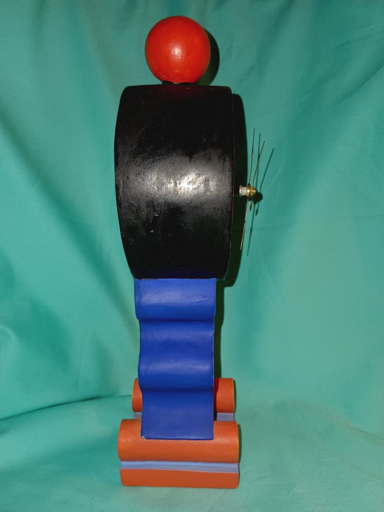 Colorful Circus Themed Ceramic Clock