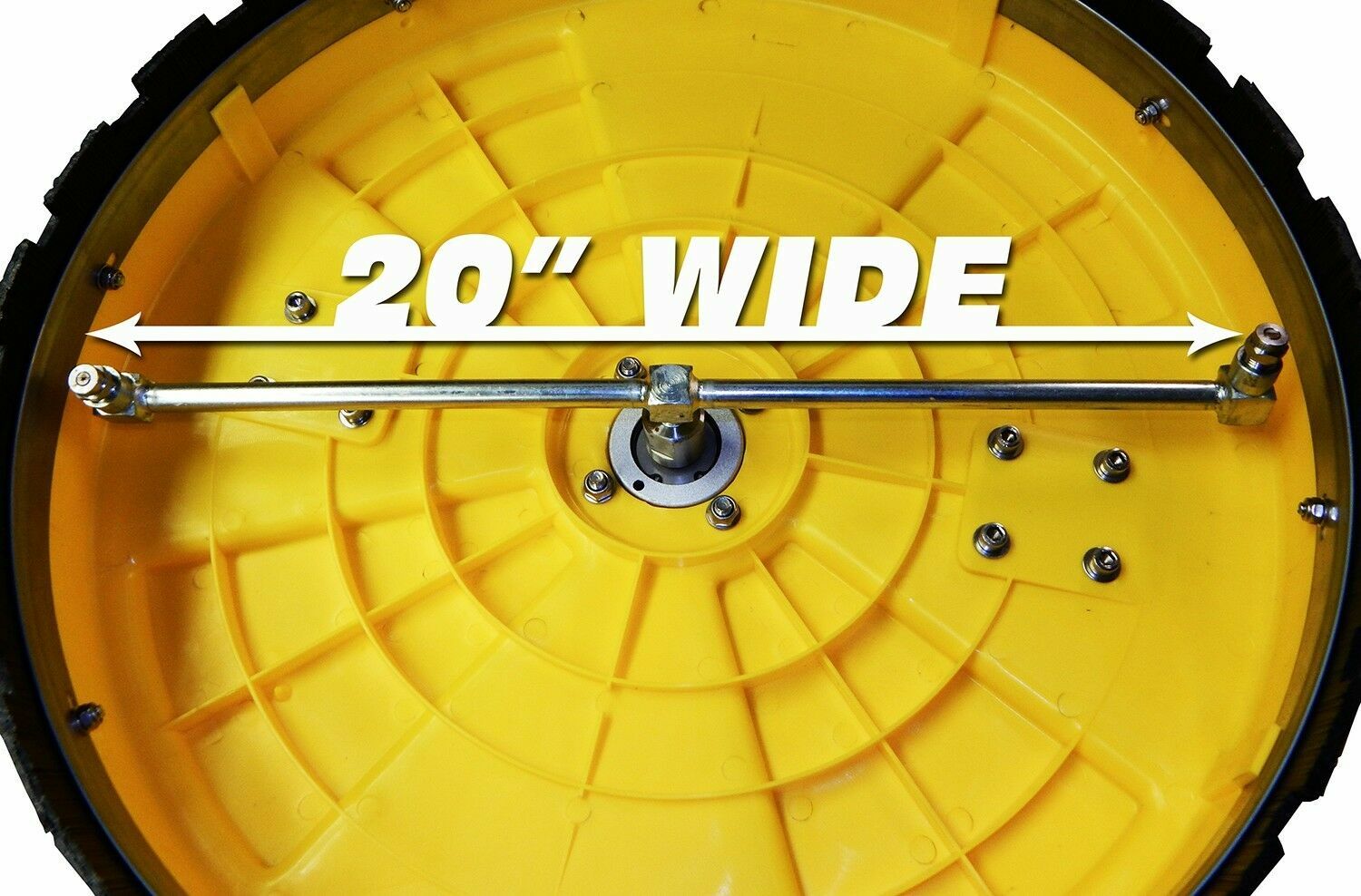 20" Surface Cleaner Flat Concrete Cleaner BE Whirl-A-Way 85.403.007