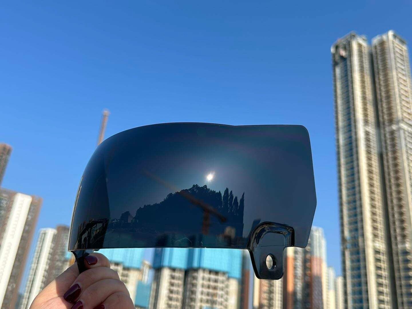 BLACK SPEED FLEX & SCHUTT F7 Full Size Football Helmet Visor Eye Shield W/Clips