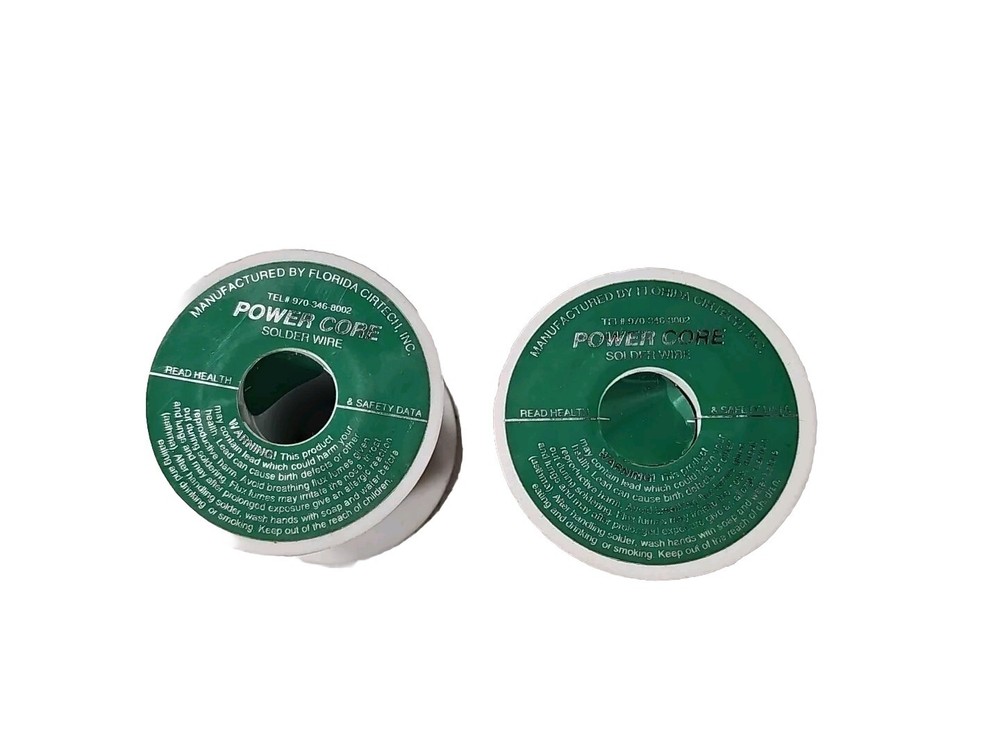 Power Core solder wire  diameter. 012" 2 -1/2 Lb Each