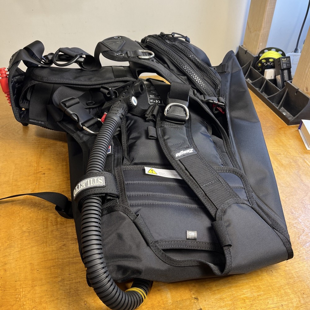 ZEAGLE Stiletto BCD Size Medium Scuba BC Rugged Diving Buoyancy Compensator