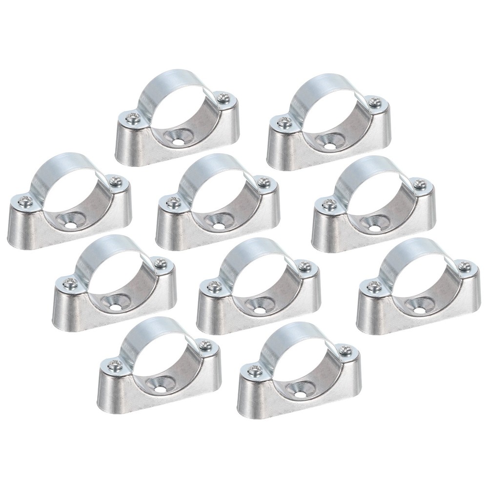 10Pcs Pipe Support Pipe Bracket Clamp Wall Mount Ceiling Mount for 39mm Pipe