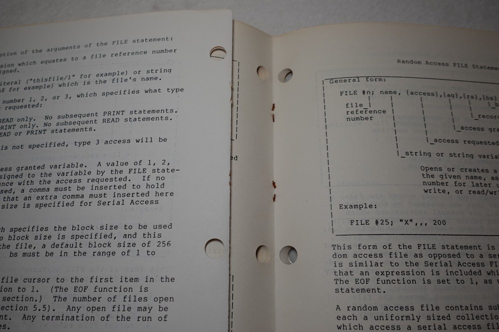 Processor Technology Extended Disk BASIC 1978 Vintage Original User's Manual