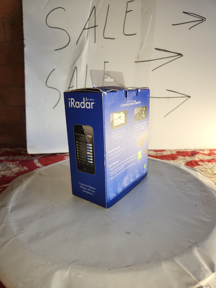 IRadar untested open box