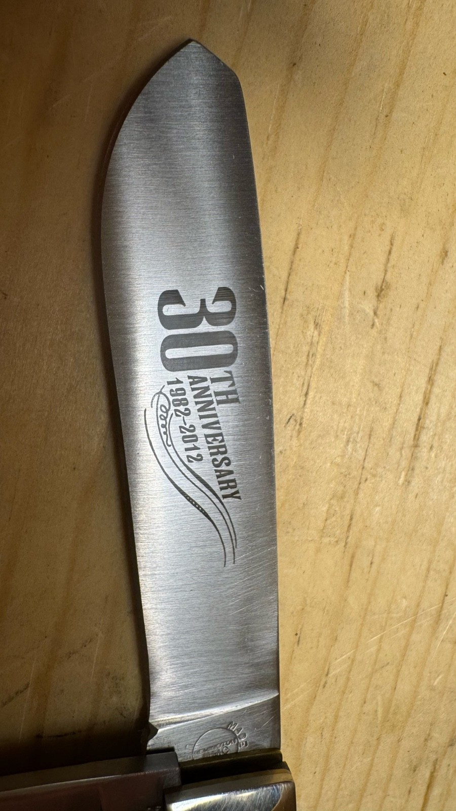 Lot of 4 Remington Bullet Knives 2012-30th 1992 2x1989