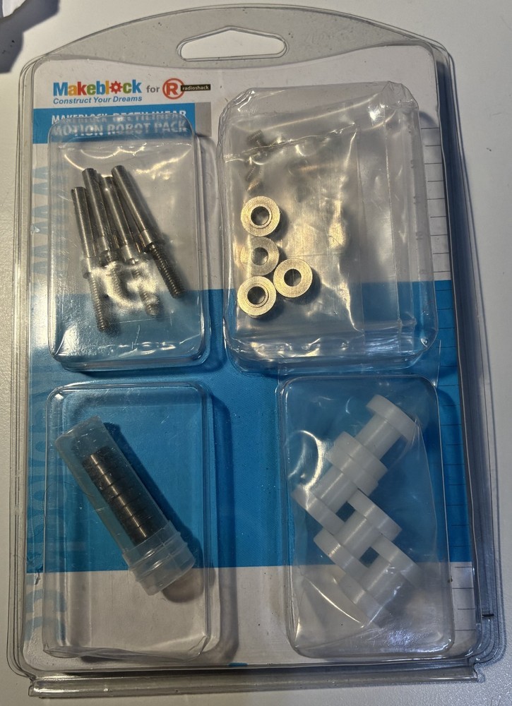 RadioShack Makeblock Rectilinear Motion Robot Pack, NIP