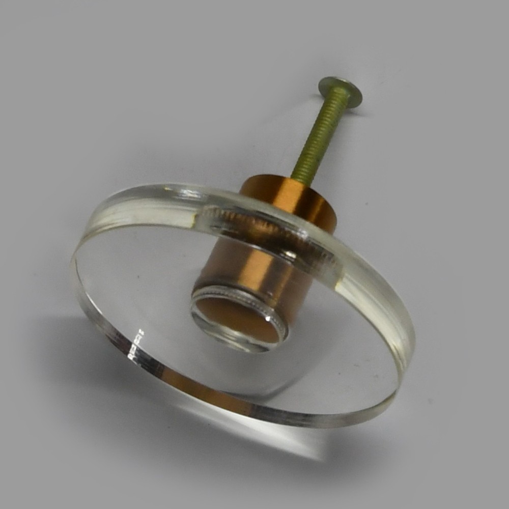Plexiglass and Copper Finish Knob 234-10