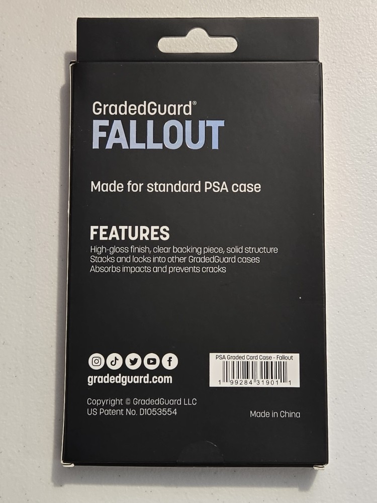 GradedGuard PSA Graded Card Case Guard Protector FALLOUT Limited Edition