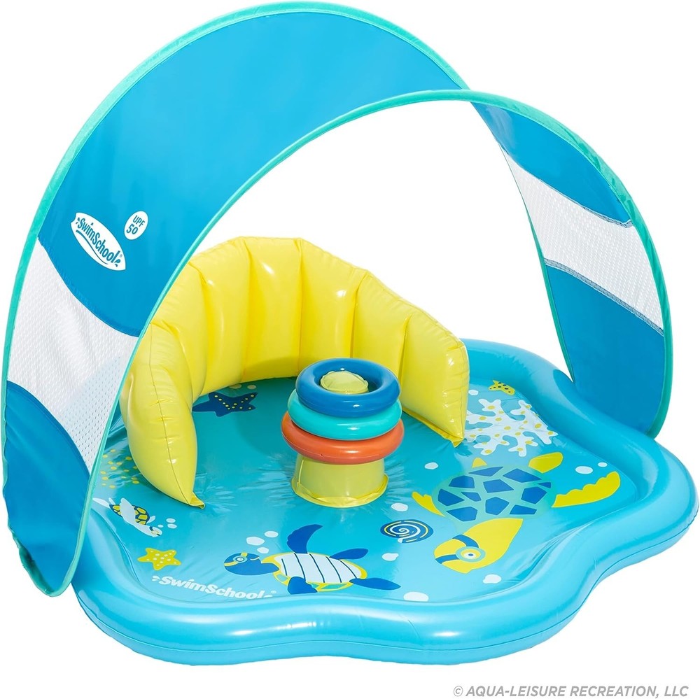 Seat & Canopy Baby Floaties for Maximum Stability