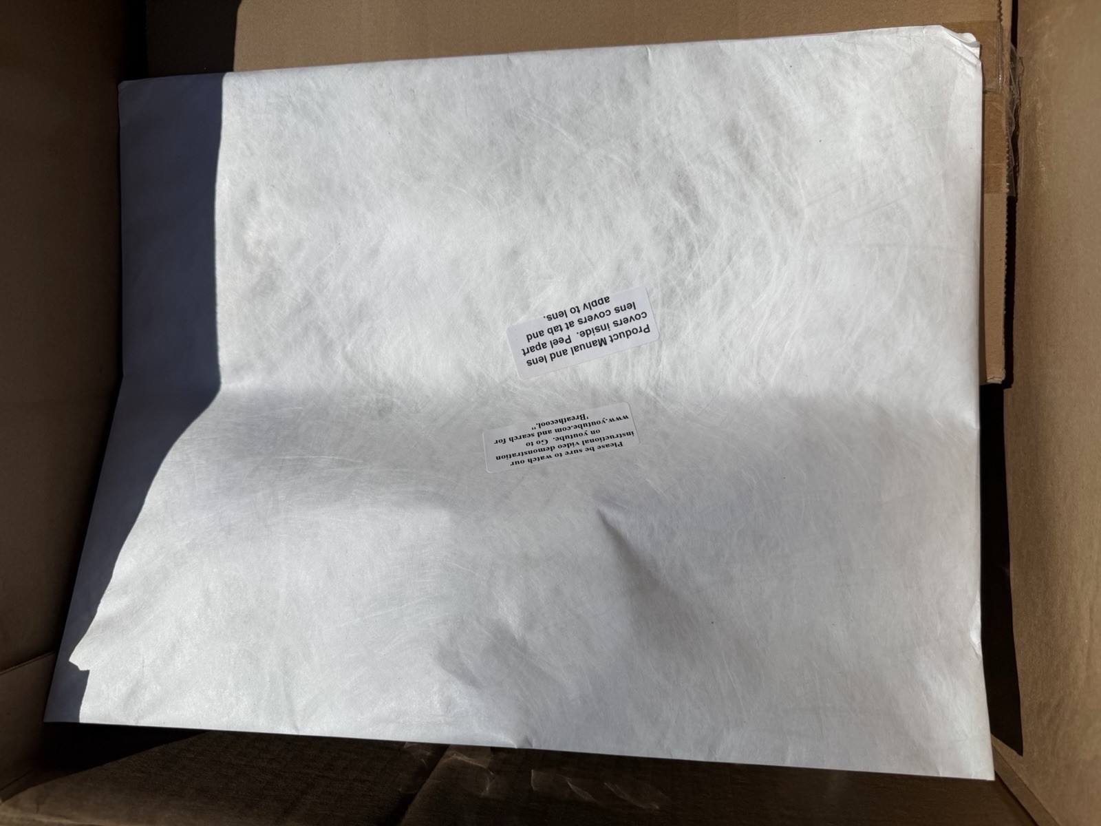 Breathe-Cool Supplied Air Respirator System Hood Hose Pump Open Box Paint