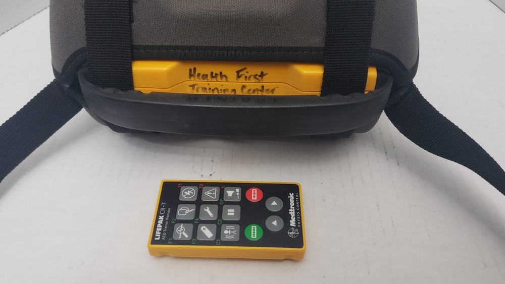 Medtronics LIFEPAK CR-T Training System with Case and Remote