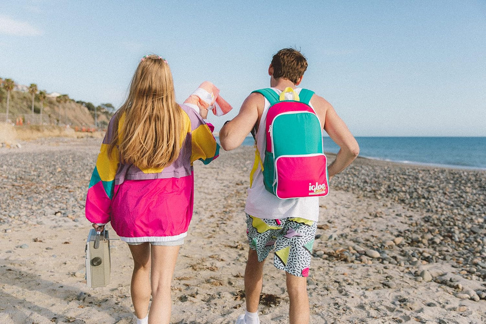 Retro Backpack, Jade
