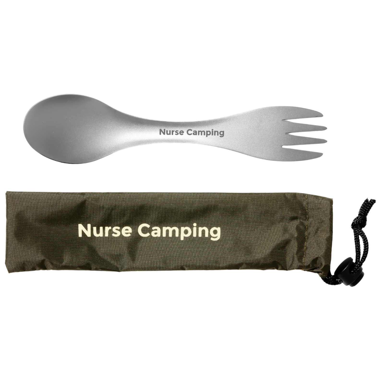 Titanium Spork / Spoon-Fork Combo - USA Seller