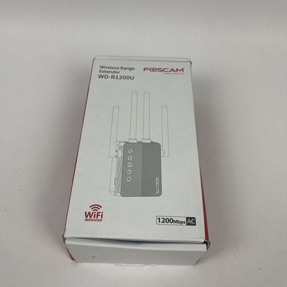 Foscam Wireless Range Extender WD-R1200U Open Box