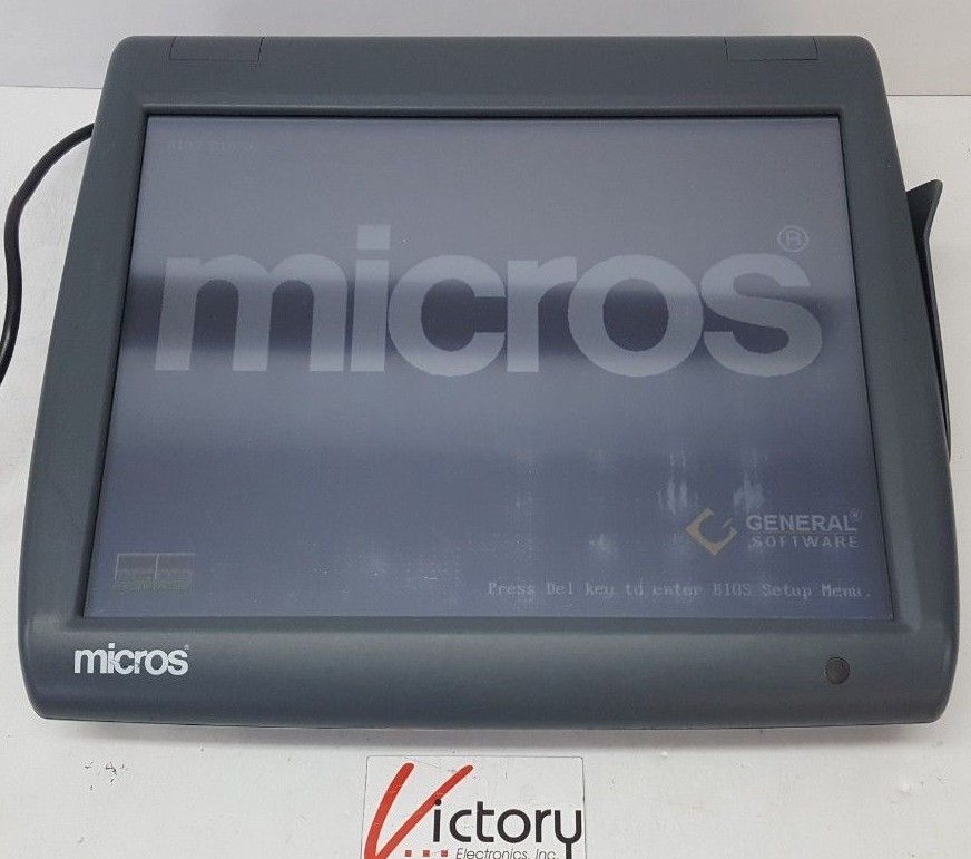 Used Micros Workstation 5 System Unit(400814-001)Touch Screen-W/Windows *V-16*