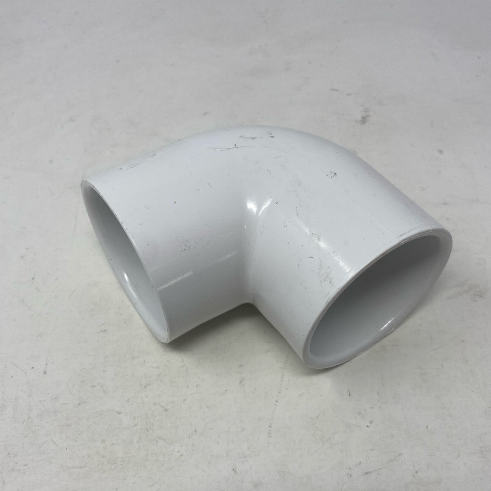 Spears 406-025 PVC 90° Elbow, Sch 40, White, 2-1/2" Socket x Socket