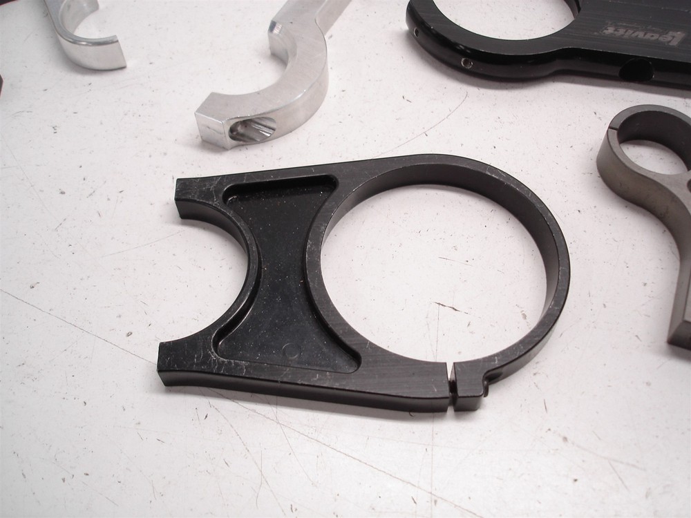 BULK 138pcs BILLET ASSORTED FIREBOTTLE / HARD LINE MOUNTING BRACKETS CLAMPS