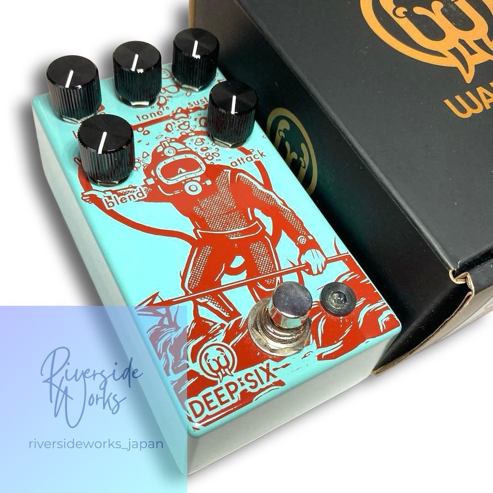 WALRUS AUDIO DEEP SIX Compressor V3 Mint