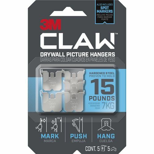 3M Claw™ Picture Hanger - 5 Pack