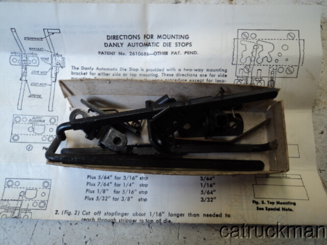 One New & Two Used Danly Automatic Die Stops