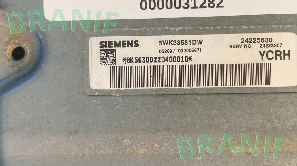 CADILLAC CTS Transmission Control Module Unit 5WK33581DW