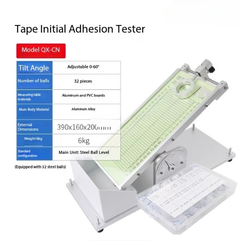 Tape Initial Adhesion Tester Pressure-Sensitive Label Initial Adhesion Tester
