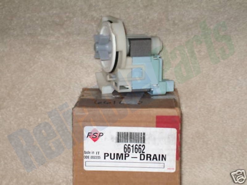 WPW10348269 Whirlpool Dishwasher Drain Pump
