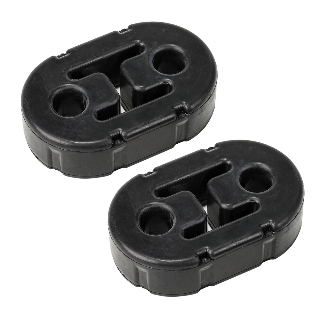 Upgraded 2PCS Rubber Mounting Bracket Muffler Hangers Insulator Universal