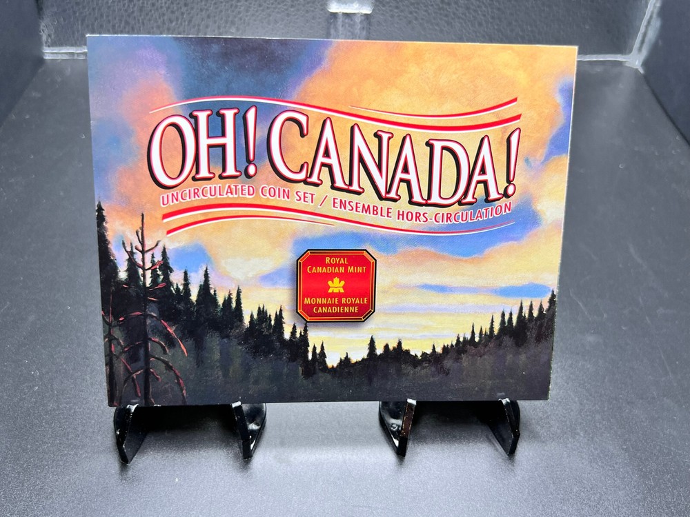 1999 OH CANADA Uncirculated 7-Coin Display Set
