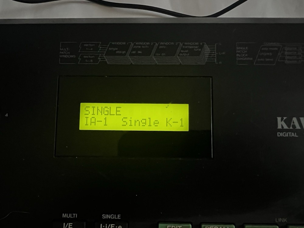 Kawai K1m Digital Synthesizer Module