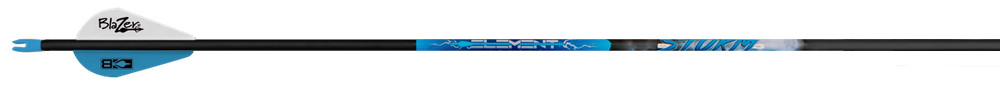 Element Archery Authentic Storm Arrows 12 pack Fletched