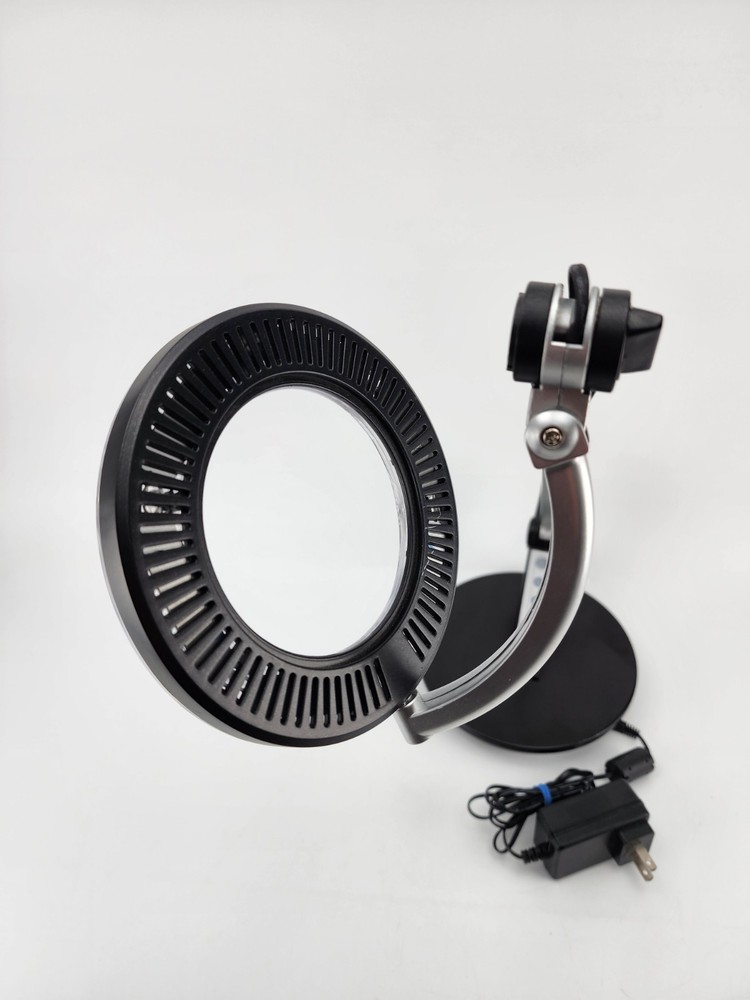 Intertek LED Ring Light Lamp • Dimmable With 3 Settings