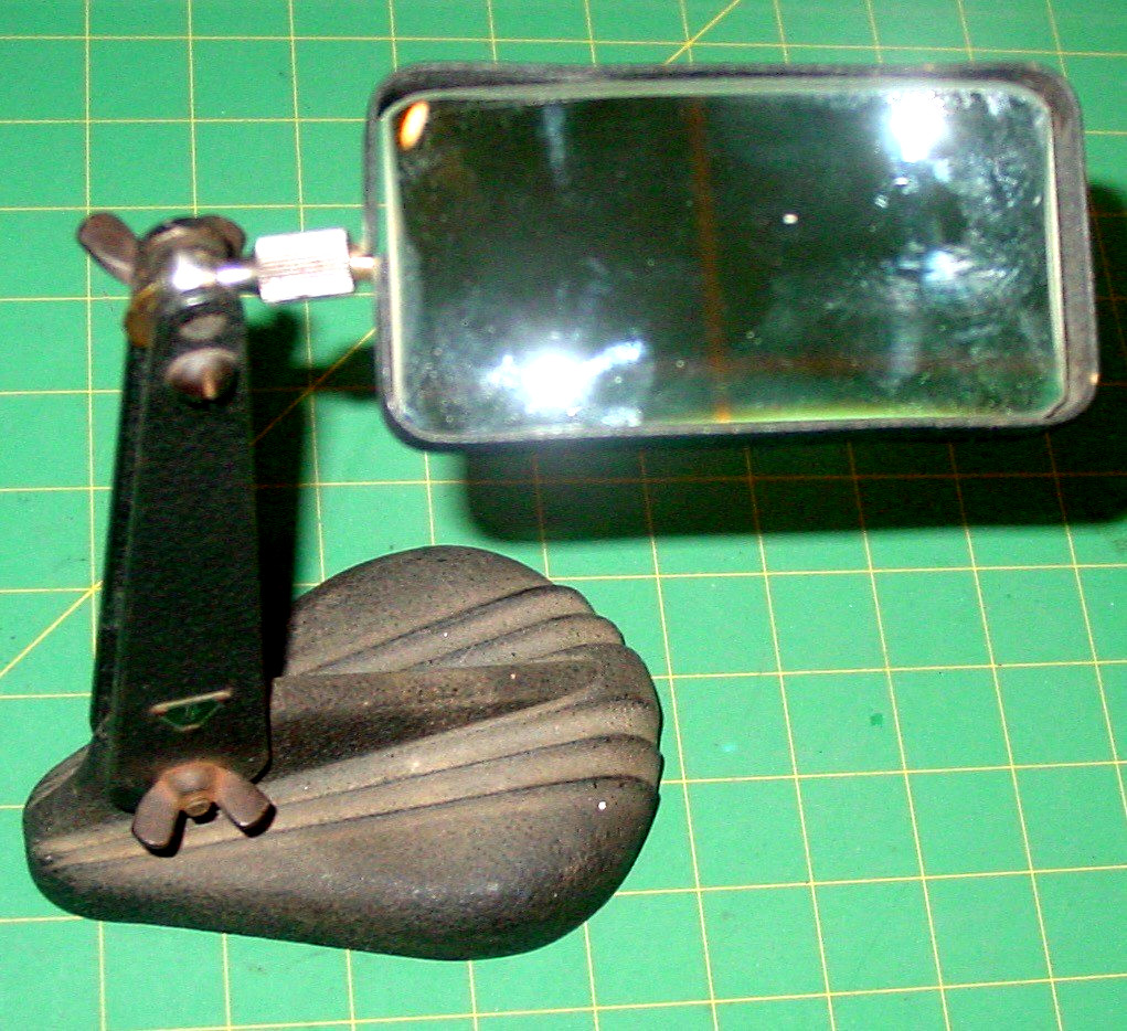 Vintage Bausch & Lomb Adjustable Articulating Arm Desk Stand Magnifying Glass