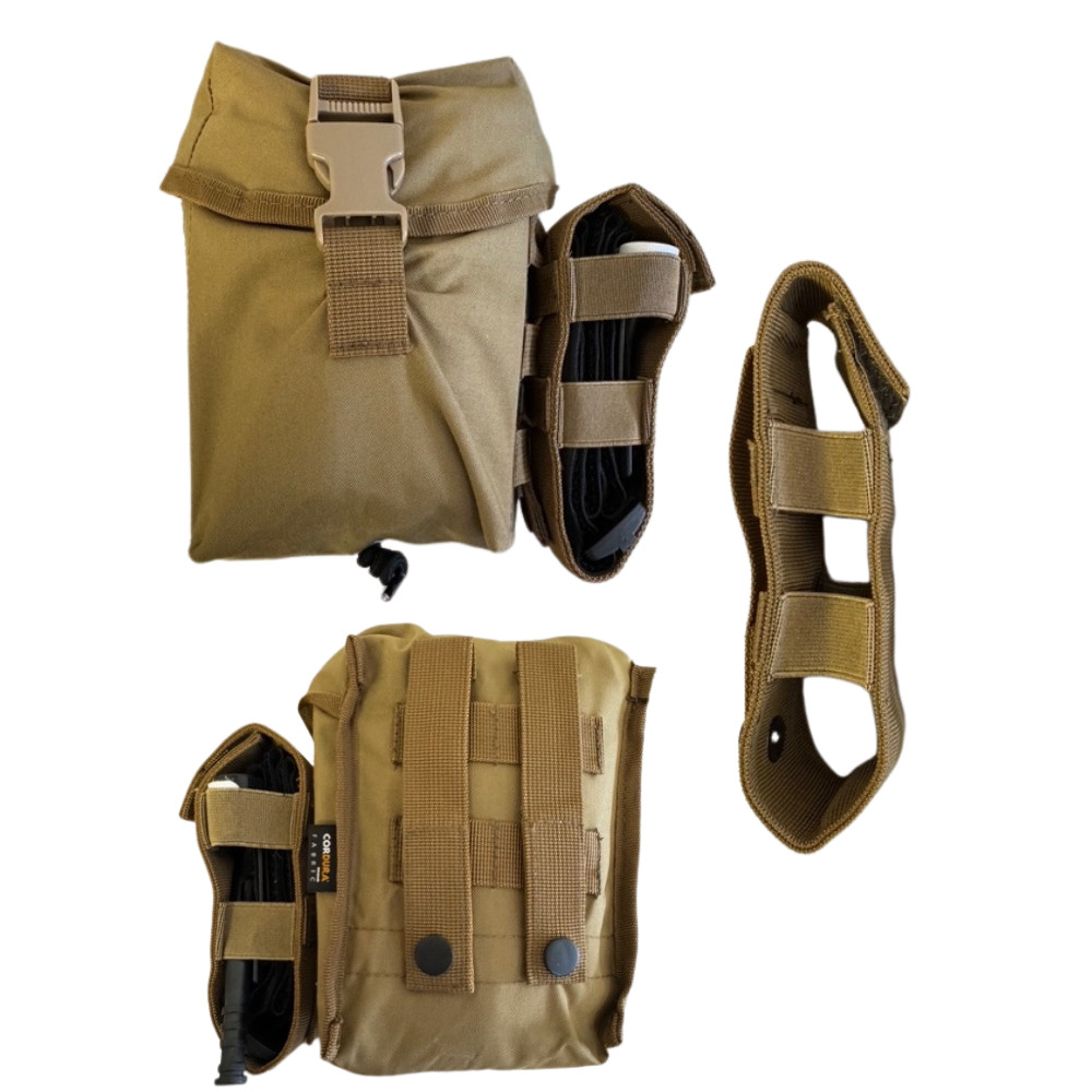 USGI Style Extra Large Fully Stocked IFAK Combat Medic Kit