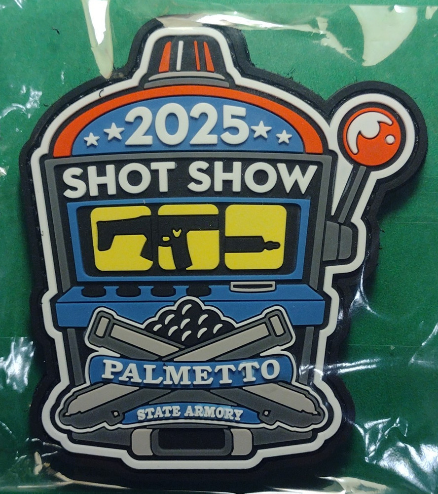 PALMETTO STATE ARMORY Tactical Morale Patch 2025 SHOT-SHOW PVC hook & loop NIP