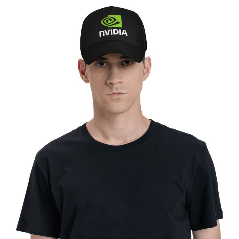 nvidia logo Denim Hat Adjustable Baseball Cap