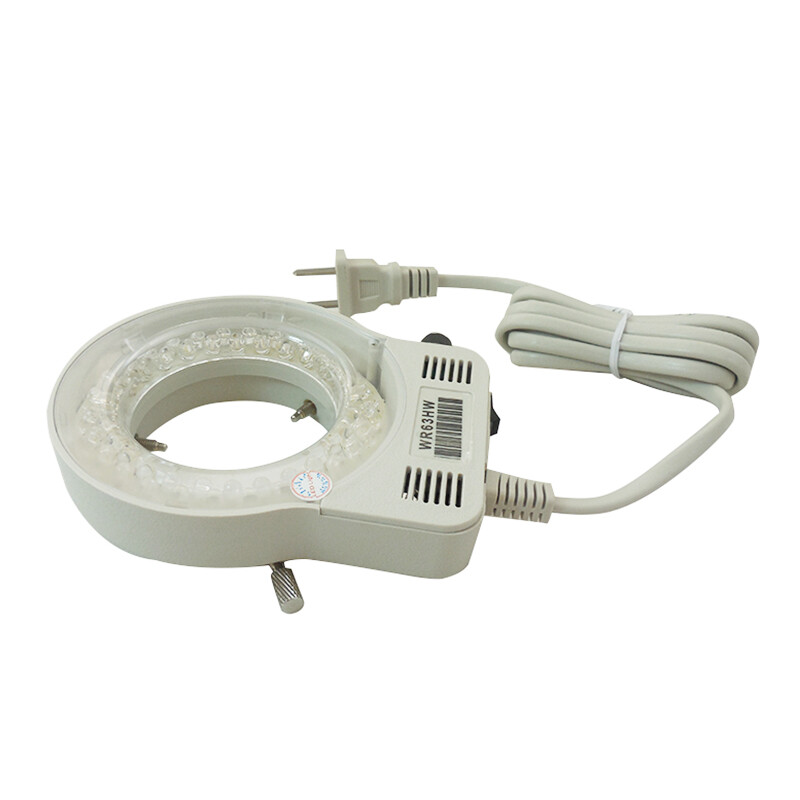 56 LED Microscope Ring Light Illuminator with Dimmer for Stereo Microscope