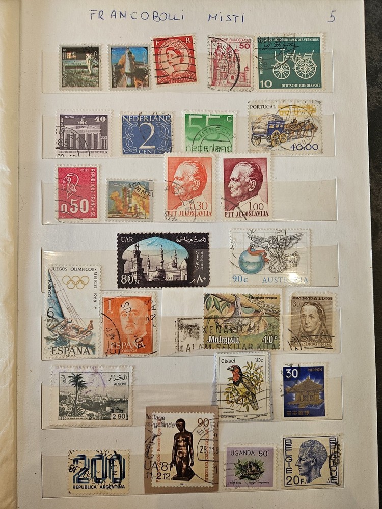 FOREIGN MIXED STAMP ALBUM COLLECTION