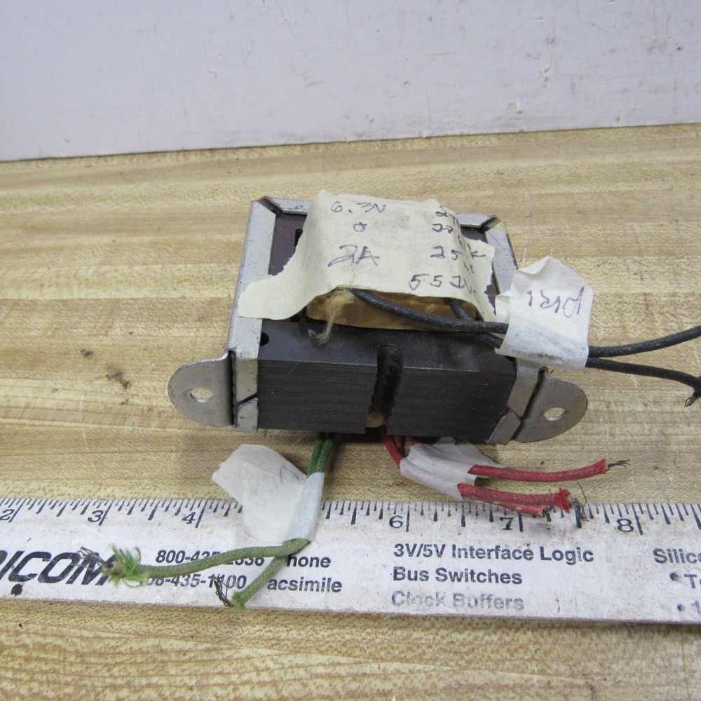 TRANSFORMER POWER 552VCT 6.3V