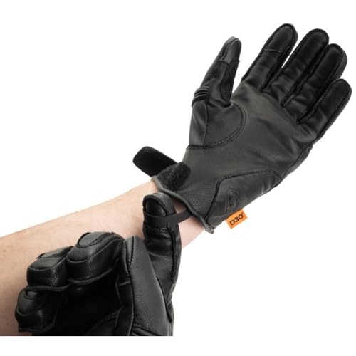 MSR Gravex Gloves w/D3O Leather Adventure Street Motorcycle Grey X-Large