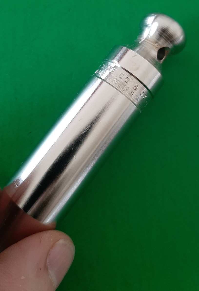 NOS NEW Vintage Millers Falls Tools USA 8oz. Plumb Bob No. 3 8 ounce #3