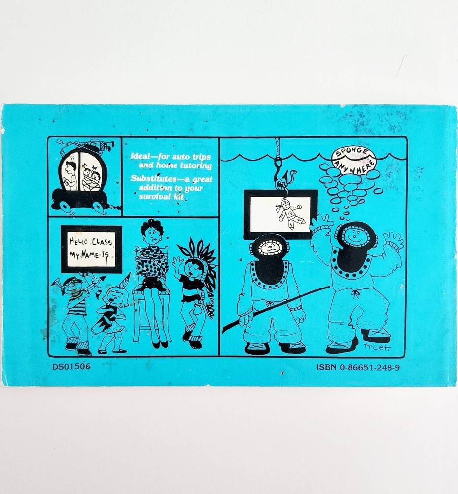1979 Math Sponges Fun Math Games/Problems Unused Vintage Teaching