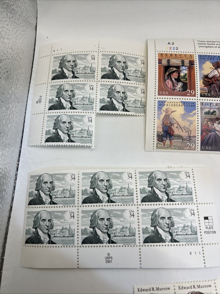Sheets Of Stamps Collection
