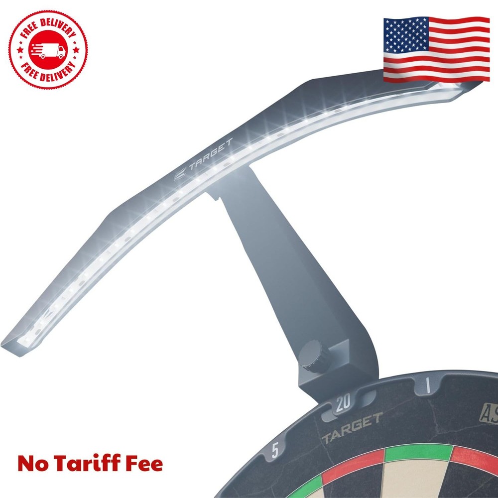 LED Dartboard Light - Bright Dart Board Lighting , Extra Long 3m Cable