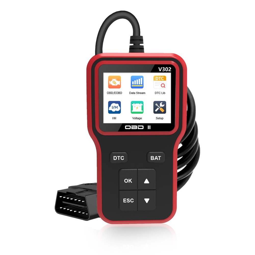 OBD2 Scanner Car Code Reader Diagnostic Tool EOBD Check Engine Light Live Data