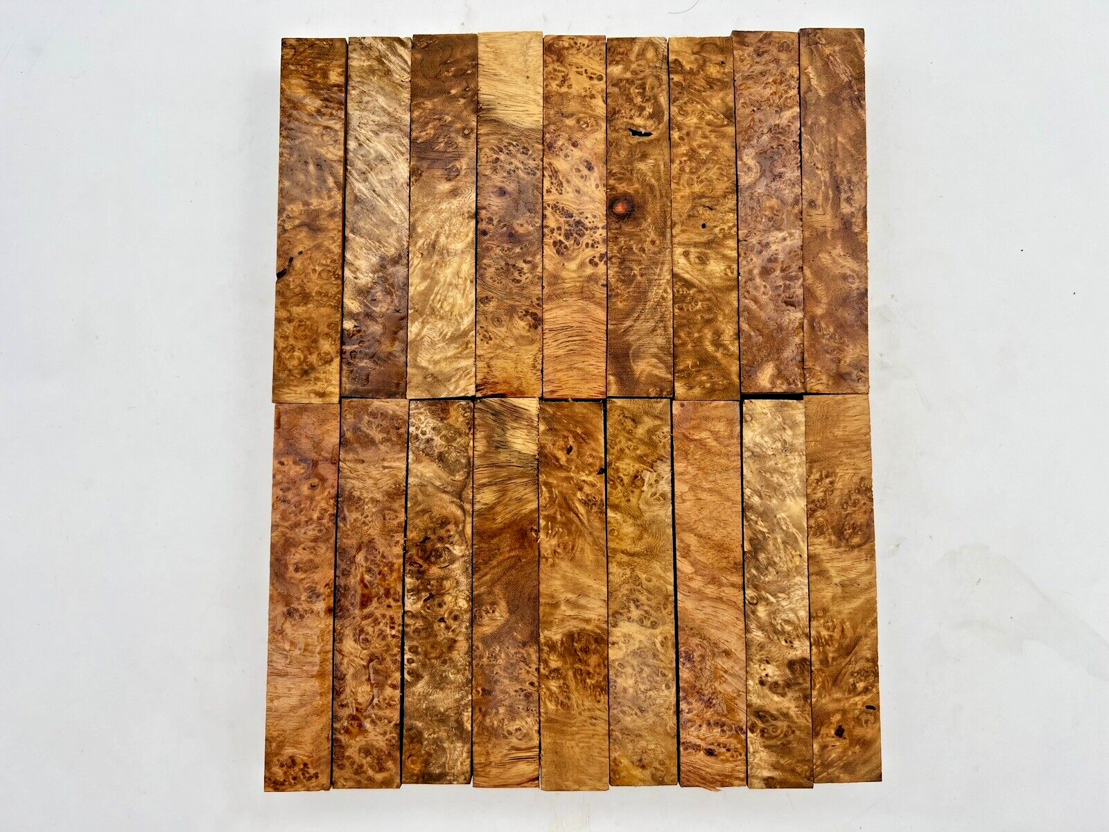 Amboyna Burl Wood Pen Turning Blanks - Beautiful!!!