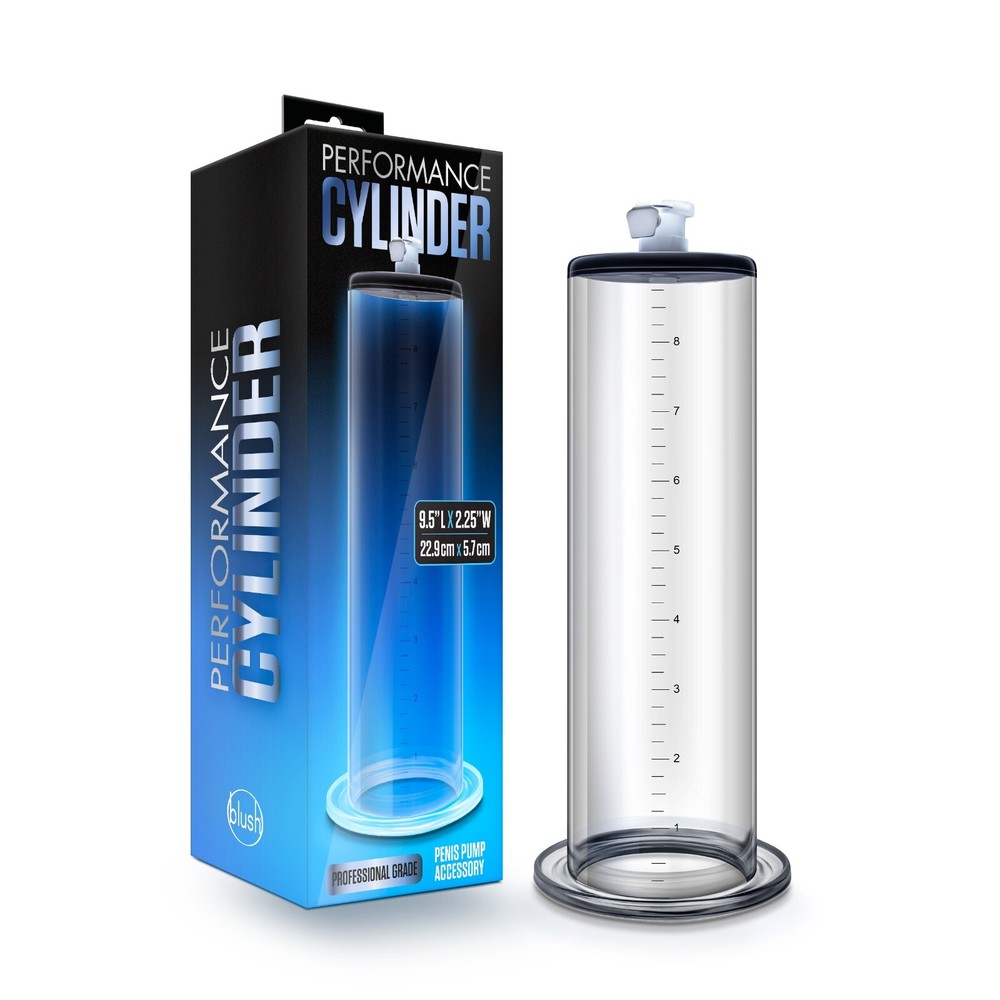 Blush Performance Acrylic Penis Pump Cylinder Accessory Upgrade