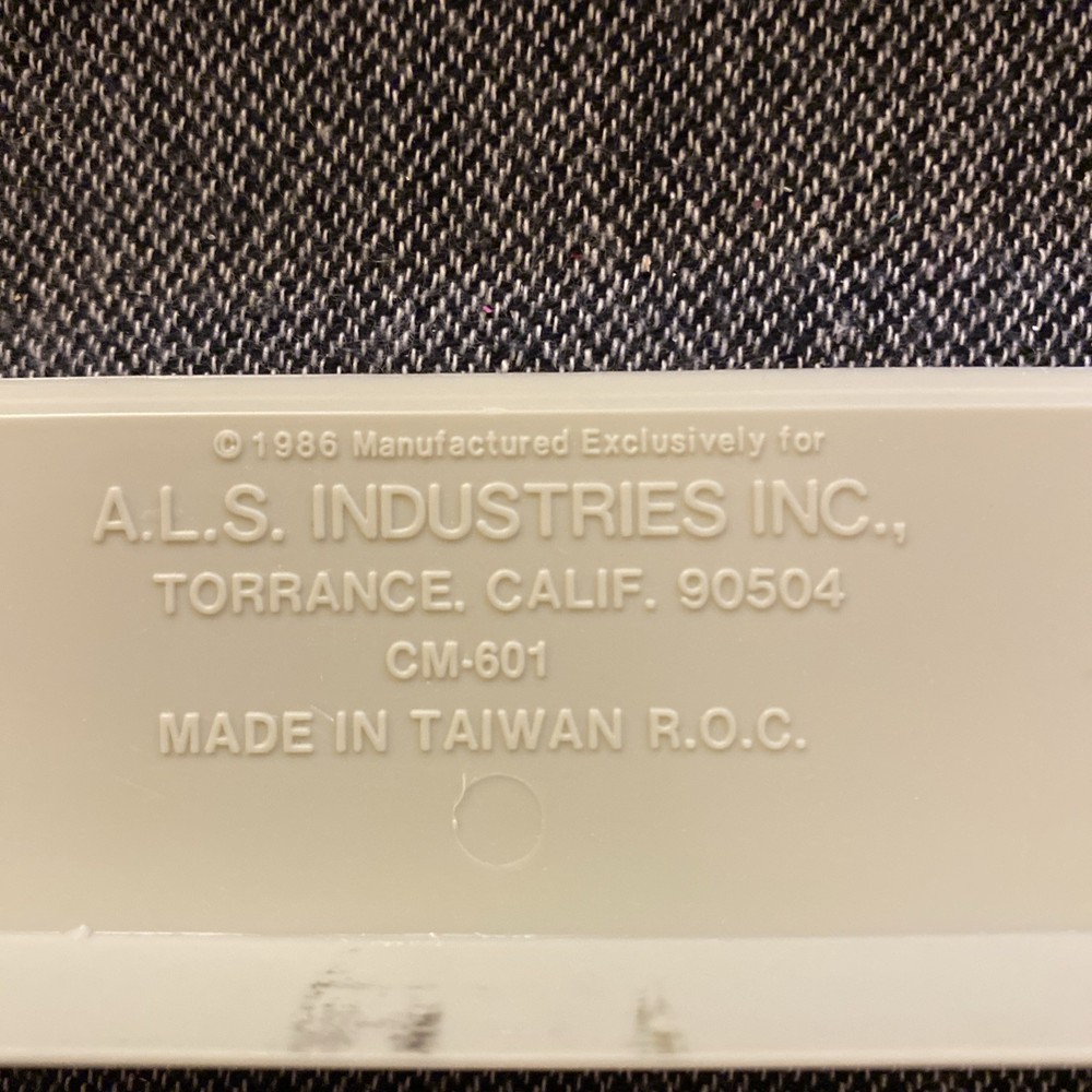 Vintage Scotch Disk Box 1986 Storage Case