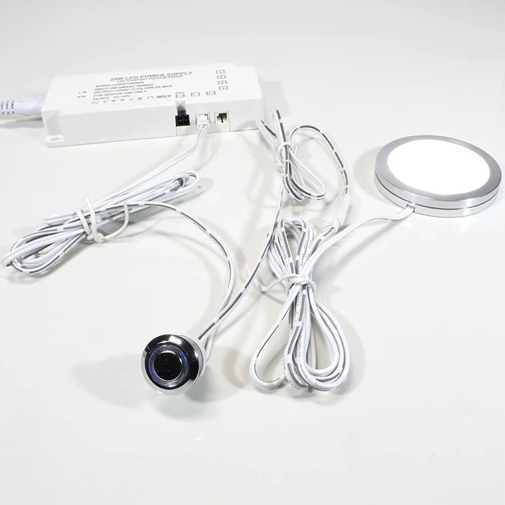 Touch IR Motion Sensor Switch 12-24V Door Induction Switch Closet Wardrobe Light